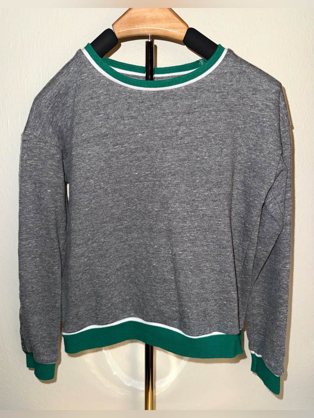Rockets of Awesome gray long sleeve pull over sweatshirt, size 7